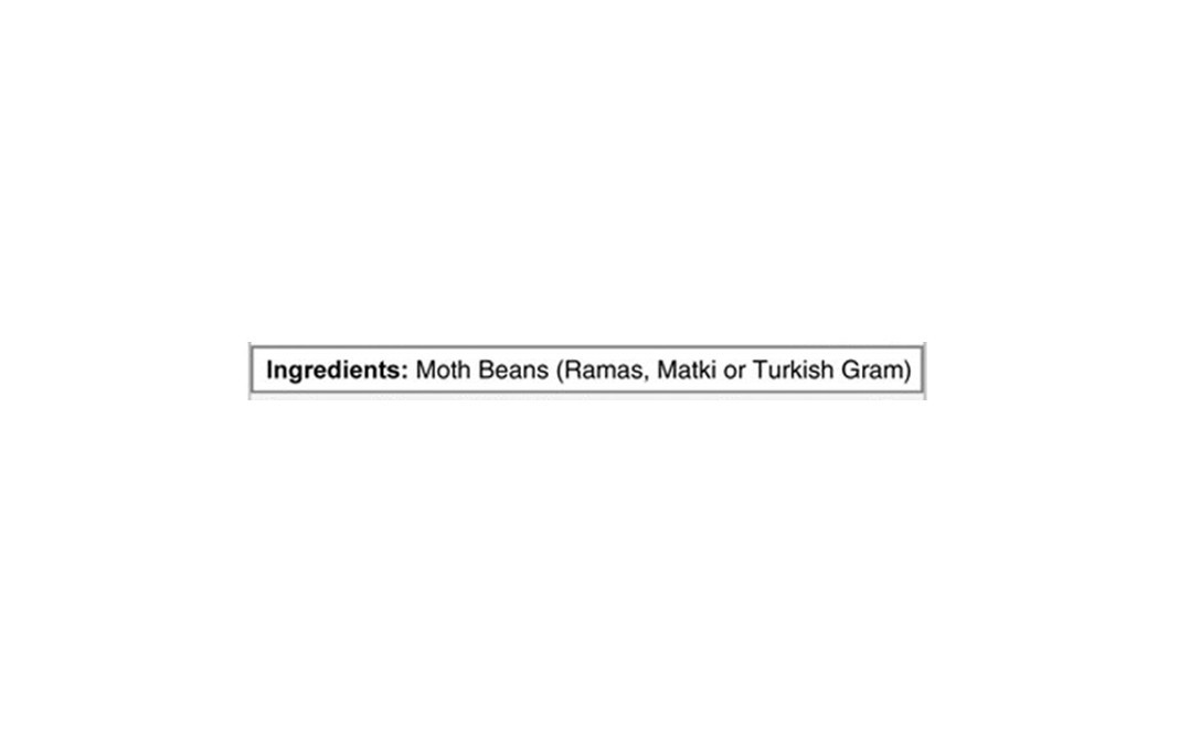 Ekgaon Moth Beans (Ramas, Matki Or Turkish Gram)    Pack  500 grams